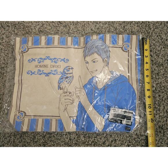 Kuroko No Basket Aomine Daiki Canvas Tote Bag 18X13" Brand New US Seller - Picture 5 of 5